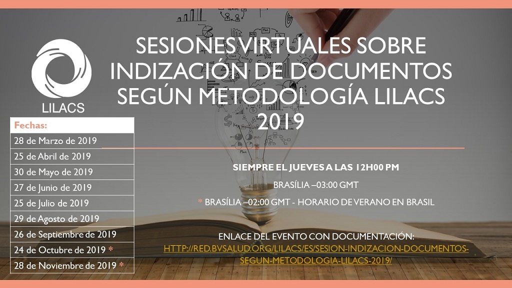 Curso virtual de capacitação de indexação LILACS - 2019