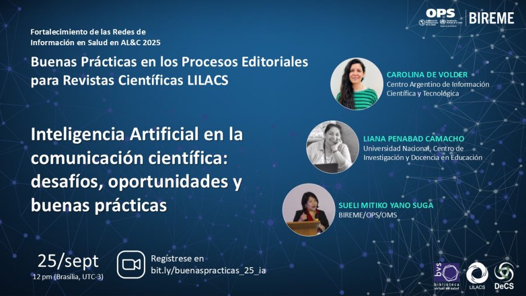 Flyer Sesión Virtual LILACS